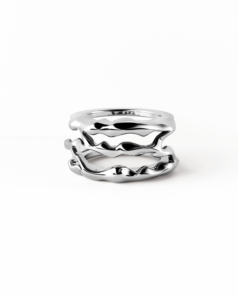 Elixir Tech Ring Cover / 925 Sterling Silver