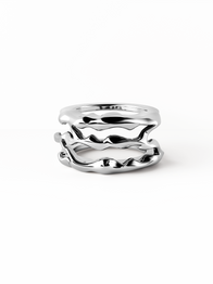 Elixir Tech Ring Cover / 925 Sterling Silver