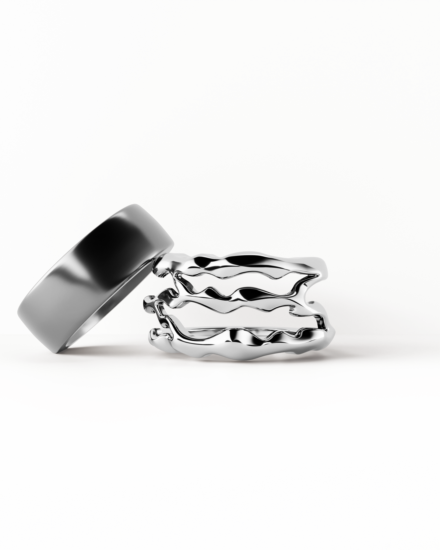 Elixir Tech Ring Cover / 925 Sterling Silver