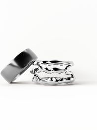 Elixir Tech Ring Cover / 925 Sterling Silver