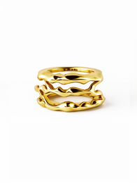 Elixir Tech Ring Cover / 14K Yellow Gold