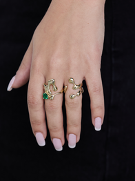 10K Gold Terra Ring