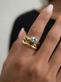 Gen 5 Blue Teardrop GV Tech Ring Cover