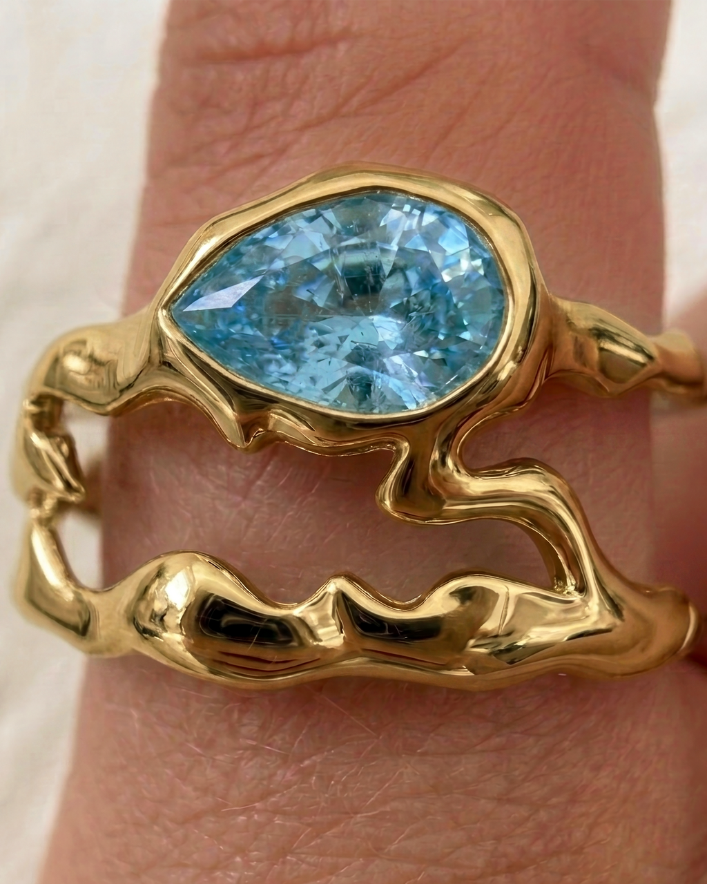 Gen 5 Blue Teardrop GV Tech Ring Cover