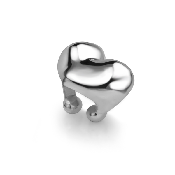 Heart Ear Cuff – Steff Eleoff