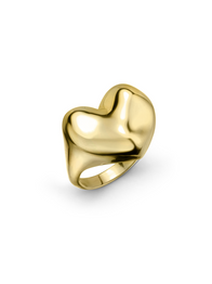 10K Gold Heart Ring