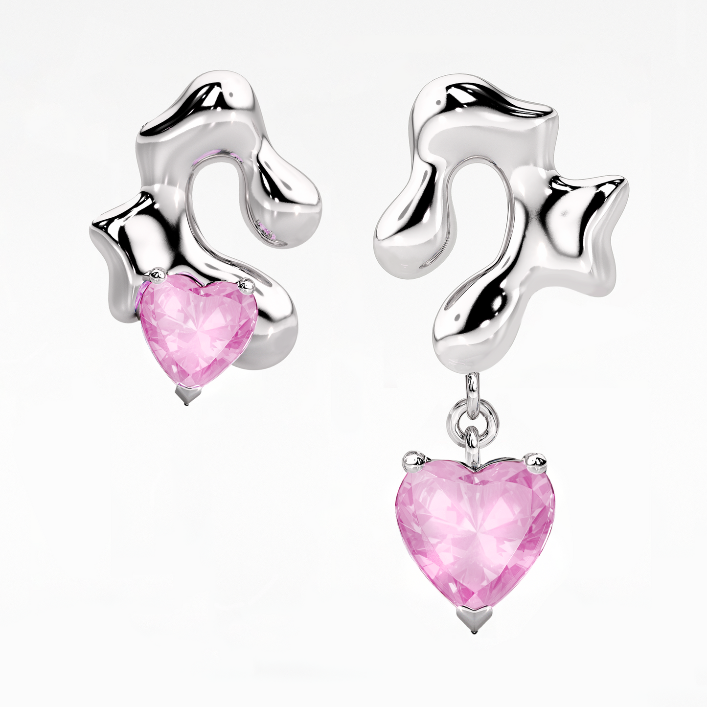 Heart in Question Earrings