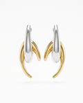 Two-tone Cosmic Earrings