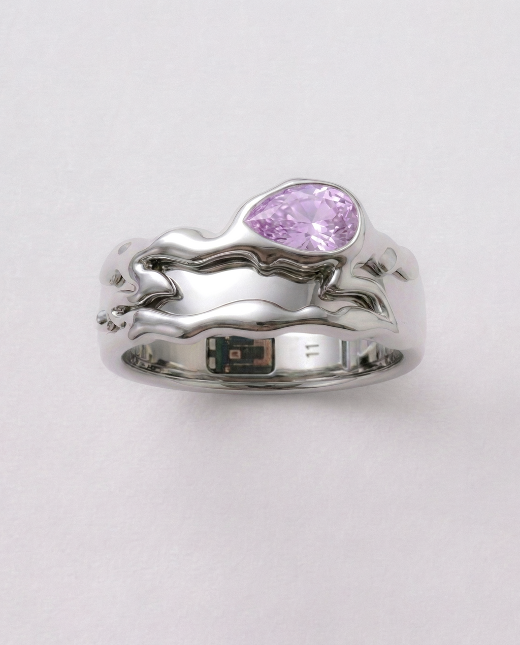 Gen 5 Lilac Teardrop Tech Ring Cover