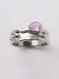 Gen 5 Lilac Teardrop Tech Ring Cover