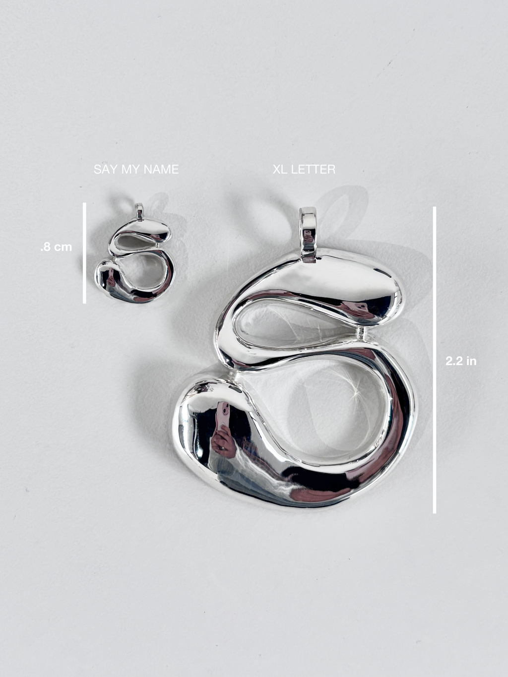 XL LETTER NECKLACE