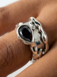 Gen 5 Onyx Teardrop Tech Ring Cover