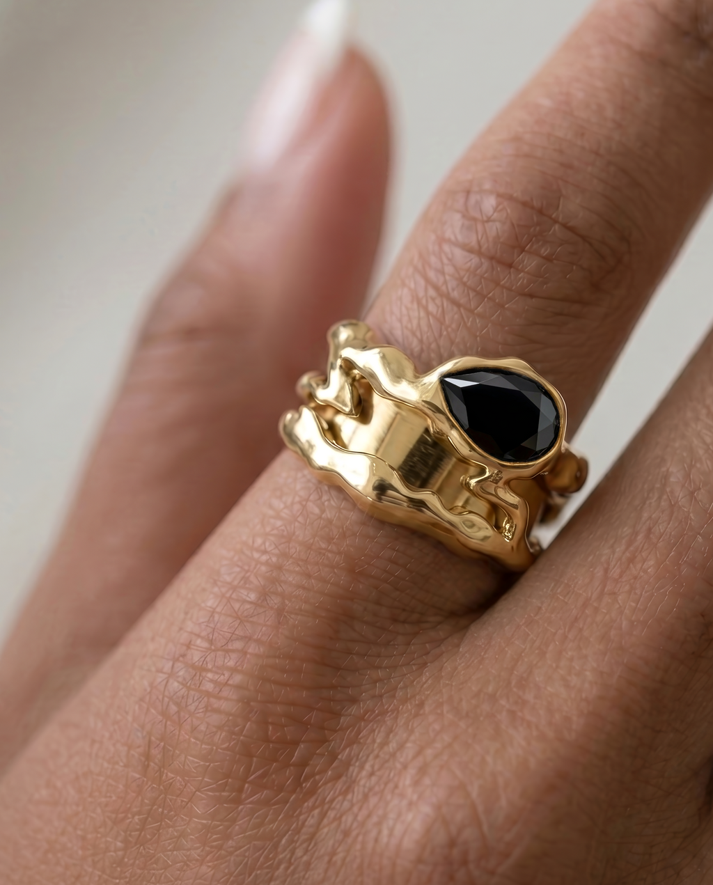 Gen 5 Onyx GV Teardrop Tech Ring Cover