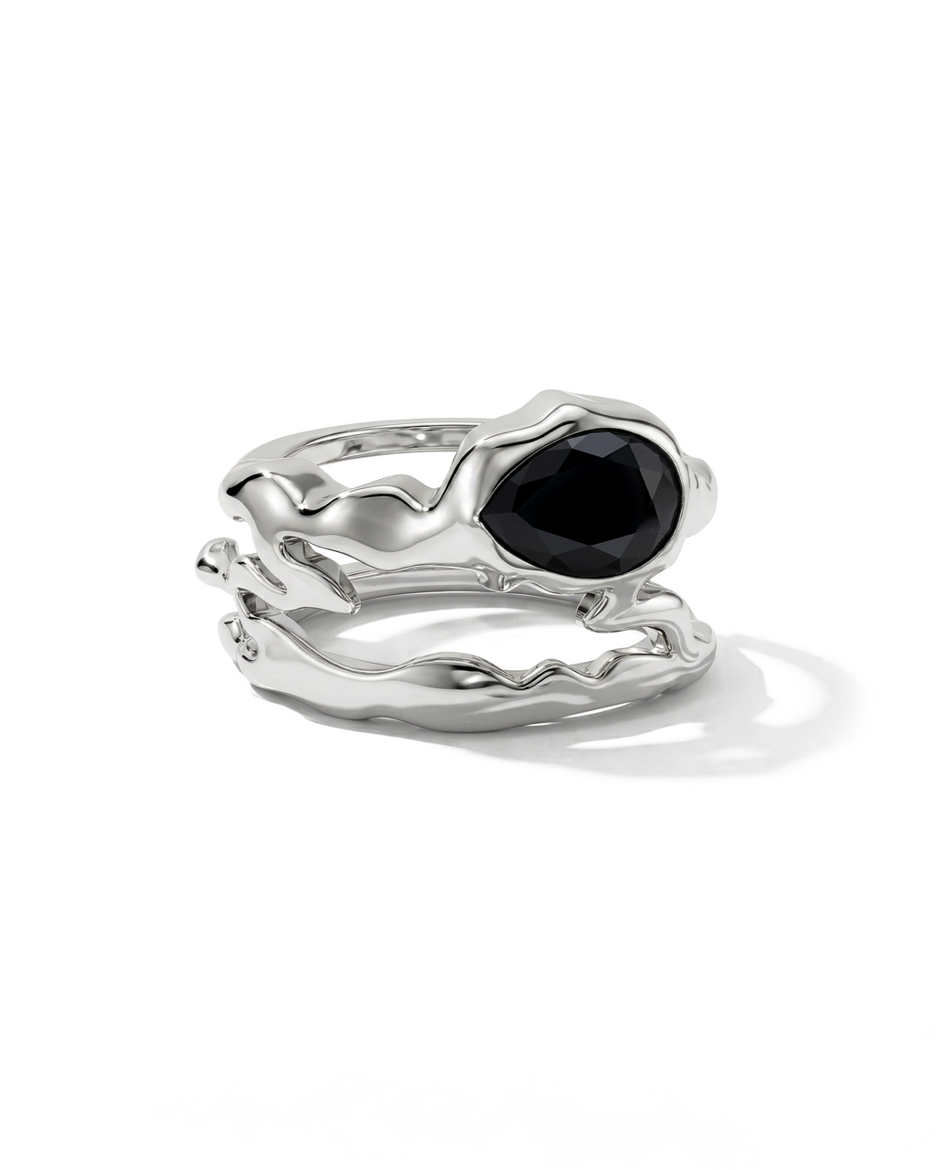 Gen 5 Onyx Teardrop Tech Ring Cover