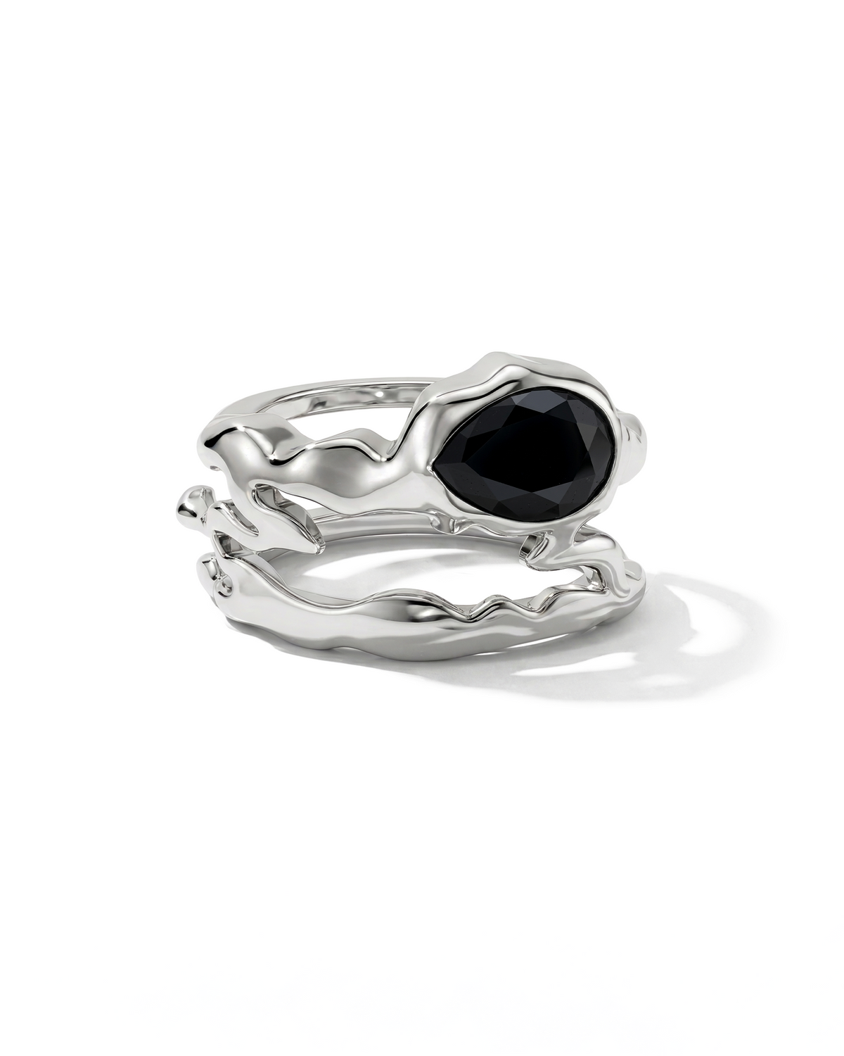 Gen 5 Onyx Teardrop Tech Ring Cover