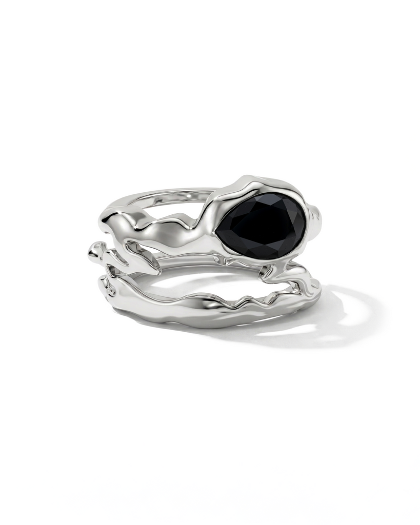 Gen 5 Onyx Teardrop Tech Ring Cover